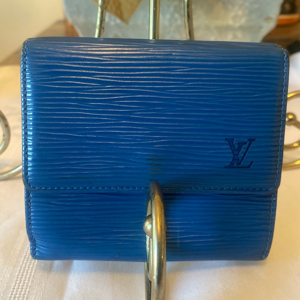 Louis Vuitton Epi Leather Trifold Compact Wallet-#10